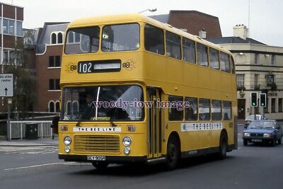 pu3647 - Bee-Line Bus No.571 Reg. OCY 905A in Reading, um 1989 - Druck 6x4