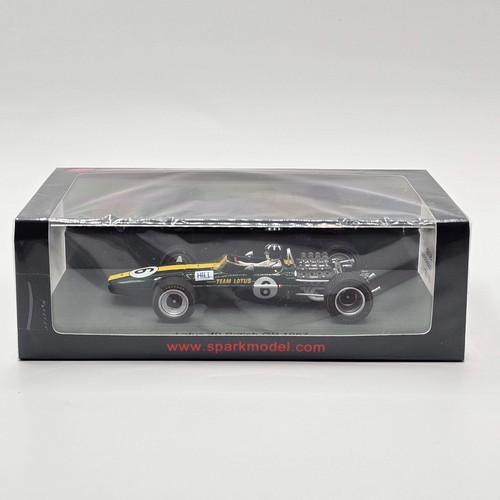 Spark Lotus 49 #6 Graham Hill British GP 1967 Maßstab 1:43 S6360