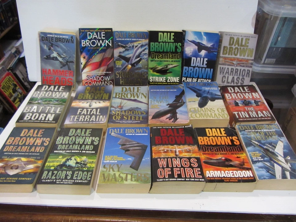 DALE BROWN -18 OF HIS BESTSELLERS IN  P/B FORMAT - image 3 of 4