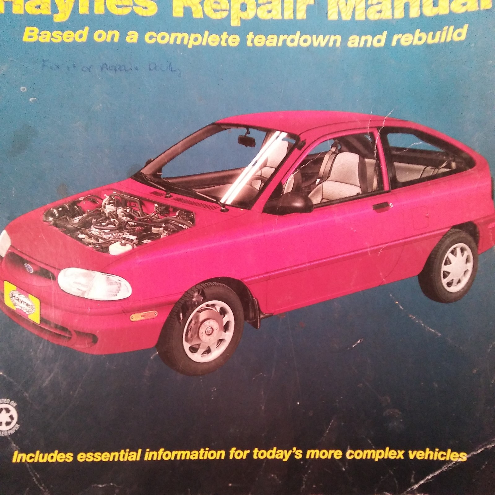 Haynes Repair Manual - Ford Festiva & Aspire 1988 Thru 1997 36030 | eBay