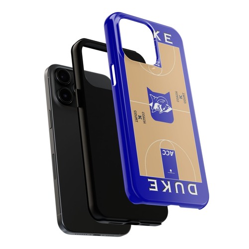Duke Blue Devils Basketball Court Tough Phone Case - Picture 29 of 108