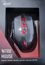 Acer Nitro Wired Gaming Mouse USB, Model: NMW120 - BRAND NEW