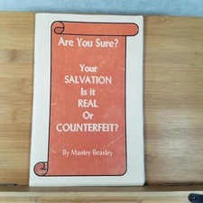 Your Salvation: Is it Real or Counterfeit - Stapled Paperback by Manley Beasley