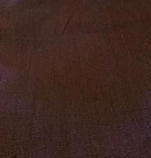 53" x 74" Lightweight Brown Canvas Fabric - Best Capture of Color Shown-Be Sure