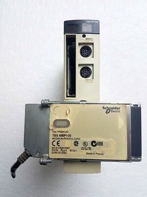 SCHNEIDER ELECTRIC TSX P57103M PL7 PROZESSOR + TSX MBP100 MODBUS + PCMCIA KARTE