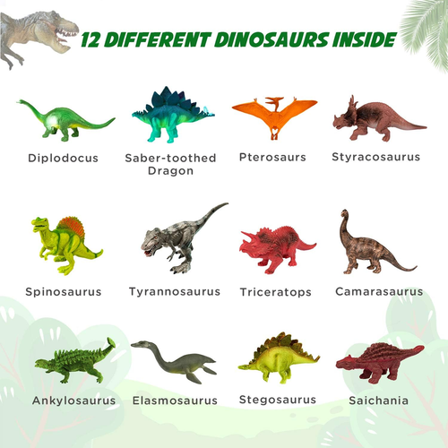 Dig up Dinosaur Fossil Eggs, Break Open 12 Unique Eggs and Discover 12 Cute Dino - Picture 4 of 12