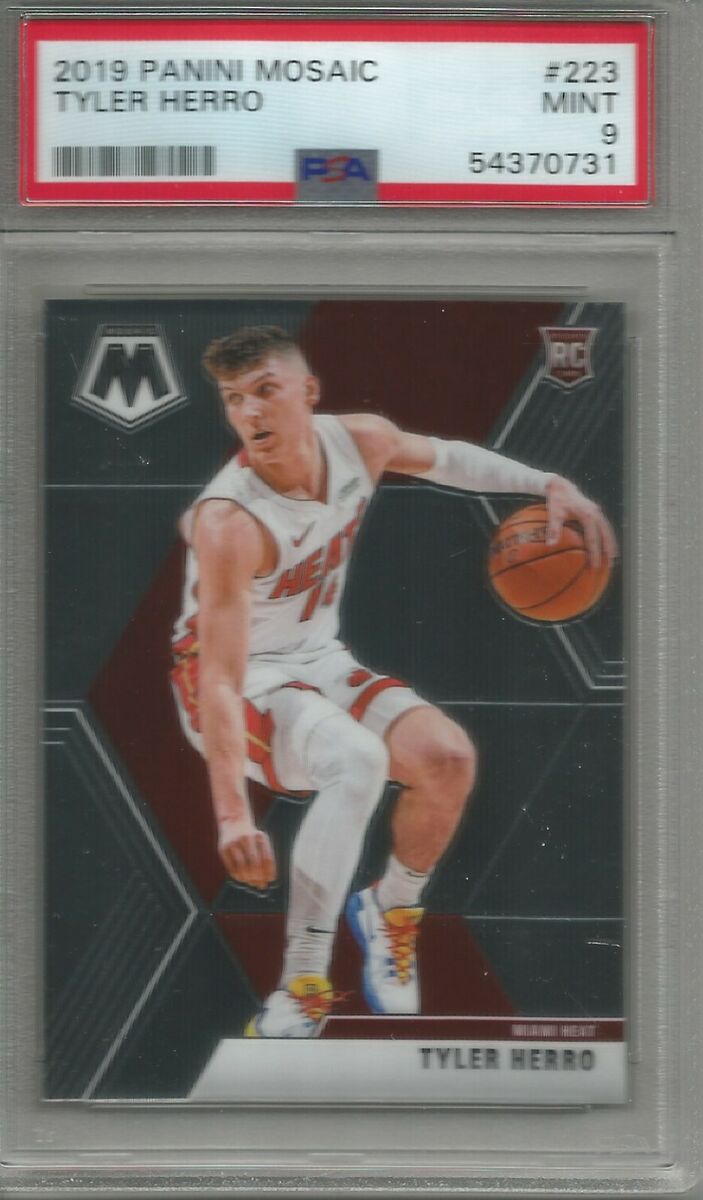Tyler Herro 19/20 Panini Mosaic Rookie #223 PSA 9 | eBay Tyler Herro 19/20 Panini Mosaic Rookie #223 PSA 9 | eBay