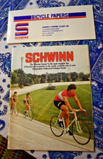1982 Schwinn Bicycle Catalog with Price List and Papers Envelope