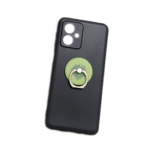 For Various Phones 3D Kiwi Fruit Finger Ring Stand Holder Soft TPU Phone Cover - Picture 7 of 14