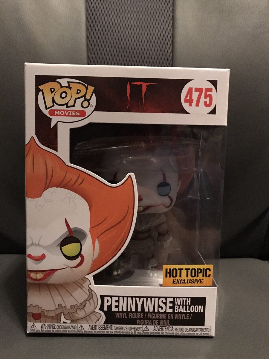 Funko Pop! Movies Pennywise With Balloon #475 Hot Topic Exclusive