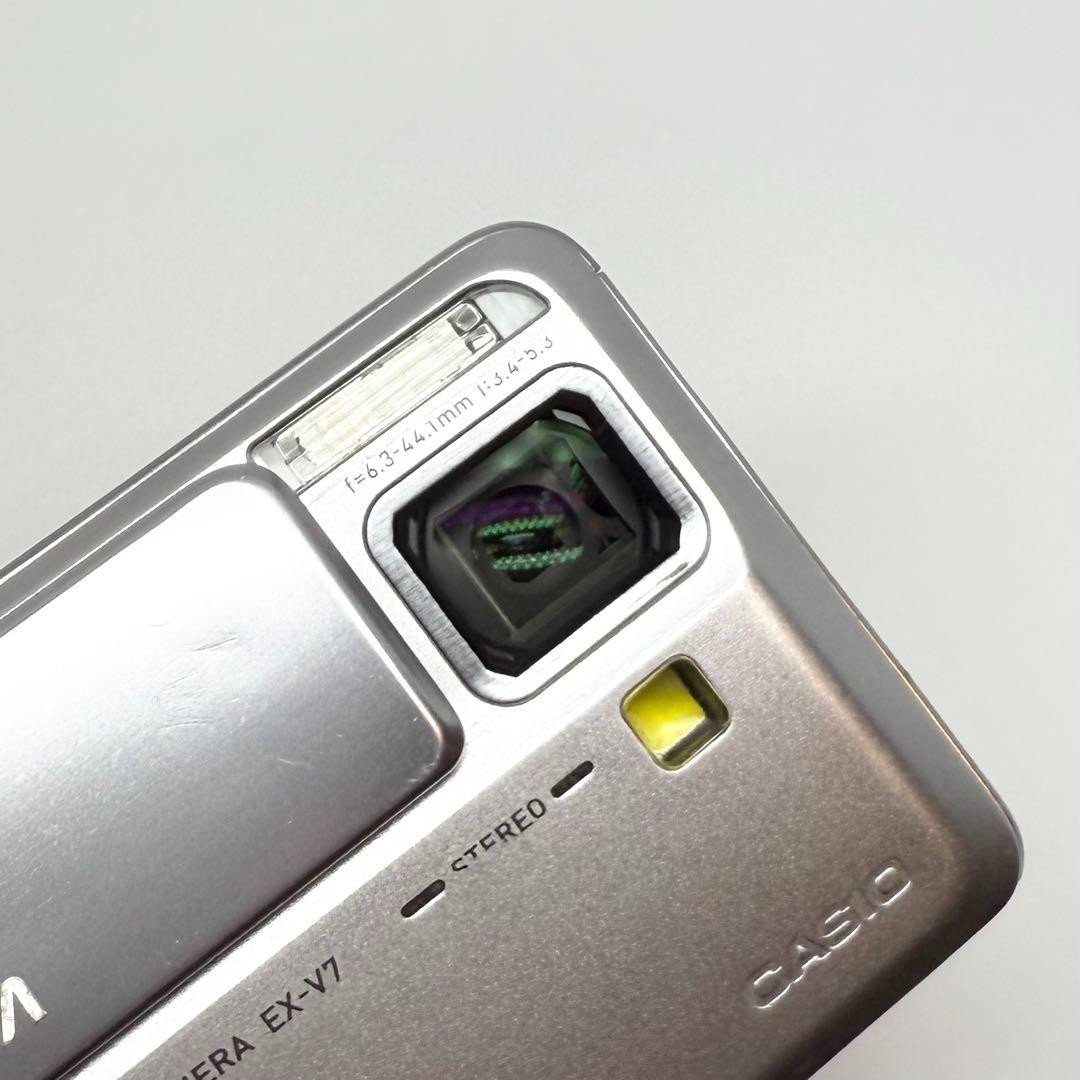美品　CASIO　EXILIM EX-V7 Casio EX-V7 7.2MP Digital Camera - Silver for sale online | eBay