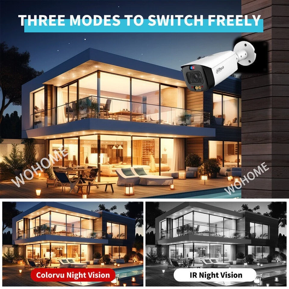 Dahua IPC-HFW3849T1-ZAS-PV 8MP 5x Zoom Full-Color 2-Way Talk TiOC2.0 PoE Camera - Image 2 of 4