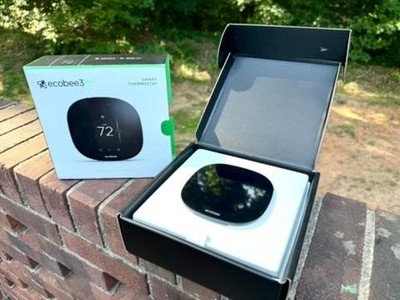 ecobee3 lite Smart Thermostat EB-STATE3LT-02 Black Wi-Fi NIB