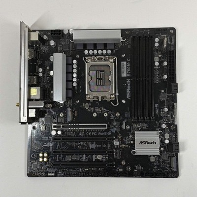 AsRock B760M-C LGA 1700 microATX Intel DDR5 Motherboard