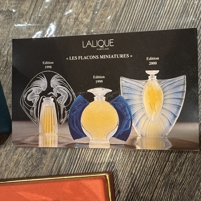 LALIQUE LES INTRouvables 香水セット LALIQUE Ultimate Collection Les Introuvables 1998-2000 Miniature