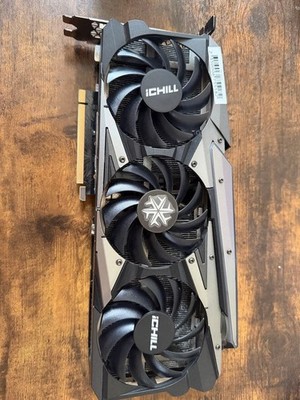 INNO3D iCHILL GeForce RTX 3080 X4 10GB GPU Triple Fan Used
