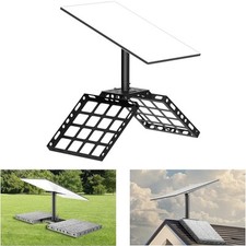 Starlink Gen 3 Roof Ridge Mount, Aluminum Pipe Adapter, 360 Rotatable Mount