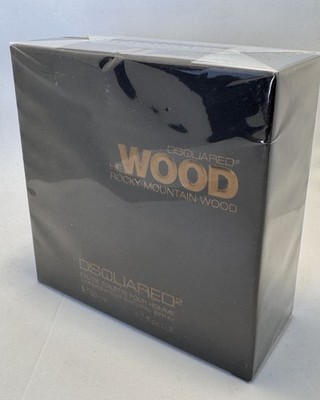 Dsquared2 He Wood Rocky Mountain Wood EDT Pour Homme 1.7 oz 50 ml NIB Sealed Rar
