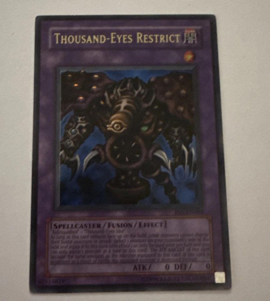 Yugioh Thousand-Eyes Restrict PSV-EN084 Ultra Original,Master Collection (NM) - Image 2 of 4