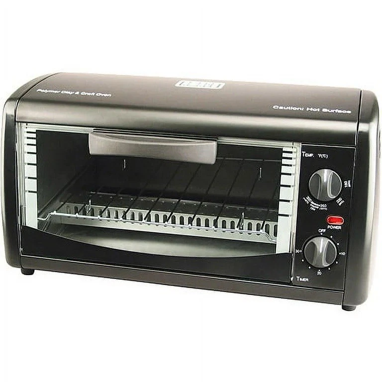 Horno artesanal/arcilla de encimera AMACO horno de arcilla polimérica negra y horno artesanal Foto 4 de 4