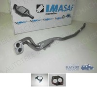 Imasaf Auspuff Hosenrohr + Anbauteile für Fiat 131 + Familiare/Panorama
