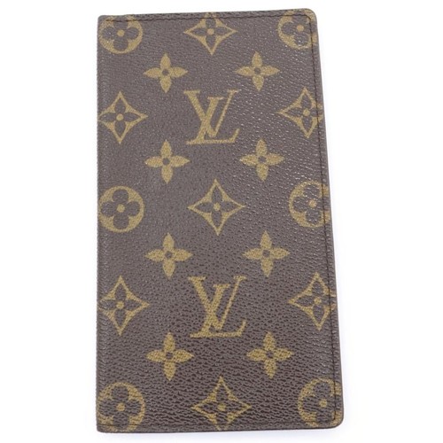 Used Louis Vuitton Monogram Porte Valeur Cult Credit Long Wallet Long Wallet
