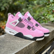 NK AJ4 Retro Orchid AQ9129-501 Men Shoes