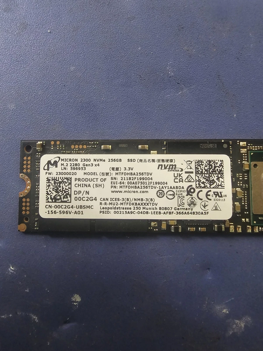 Micron M.2 Interface 256 GB Solid State Drives for sale - eBay