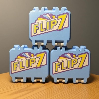 Flip 7 Game 3D Printed Storage Box