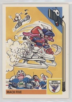 1992 Panini French Les Fous Du Hockey Freaks Mach Five #40 0i7t
