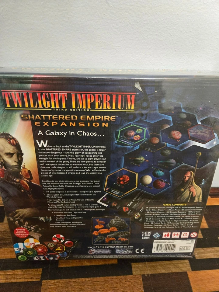 Twilight Imperium 3ª Ed. Shattered Empire 2010 por Fantasy Flights Games Nuevo Foto 2 de 2