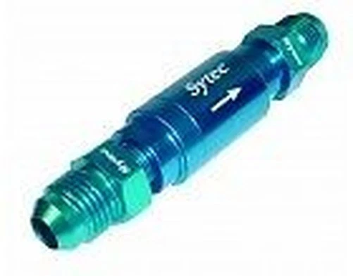 Sytec Valve Anti-Retour à Raccords Mâles JIC-6 (Bleu) OWVS200B - Photo 1/1