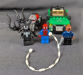 76004 LEGO Complete Marvel Super Heroes Spider-Man Cycle Chase complete retired