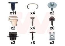 VAN WEZEL Montagesatz Stoßfänger Montagesatz 3729794 Vorne