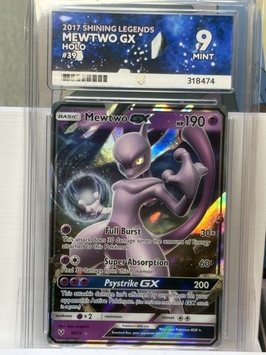 Mewtwo-GX graded ACE 9 for sale on eBay