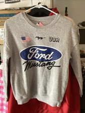 Ford mustang sweatshirt Women's size XL faded graphic