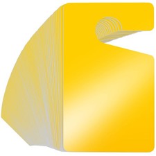Vicenpal 100 Pack Blank Parking Permit Hang Tag Parking Placards Hang Tag 3 X 5