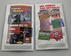Sega Saturn Case Manual Art LOT duke nukem lost world nfl nba action wsb 98