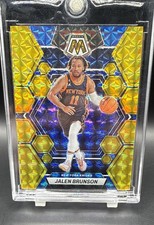 2022-23 Panini Mosaic - Jalen Brunson #95 Gold Mosaic Prizm /10
