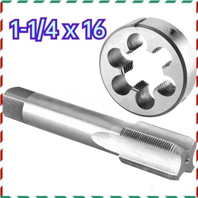 1-1/4 x 16 UN Thread Tap and Round Die 1 1/4''-16 UN Tap and Die Set Right Hand  