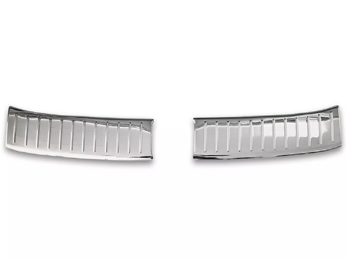 For DACIA DUSTER 2024 ONWARDS Chrome Rear Bumper Protector Inner GLOSSY S.STEEL - Picture 8 of 10