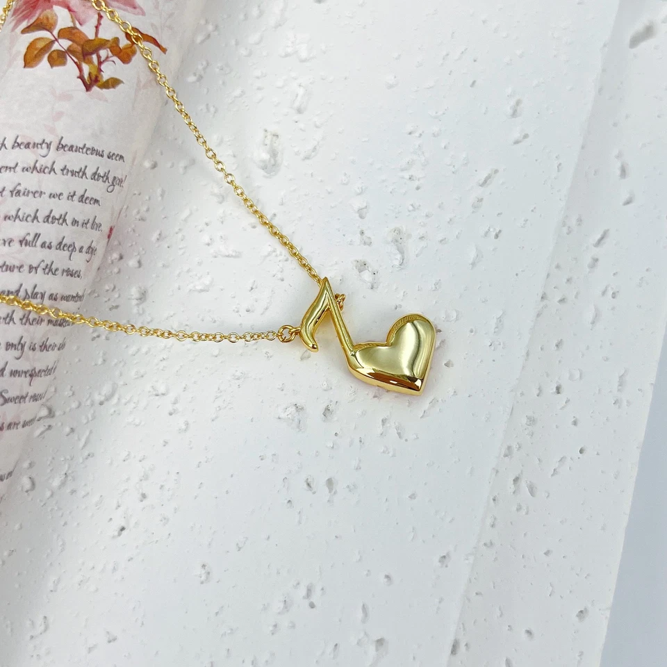 Красота! Dolly Parton x Kendra Scott золото Ari сердце музыкальное ожерелье в розовый Drusy - Изображение 4 из 4