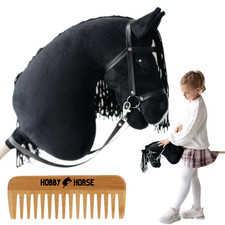 Hobby Horse Steckenpferd mit M&auml;hne & Kamm M-HOBBYHORSE2