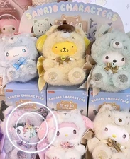 MINISO Sanrio Characters Fox Island Series Plush Blind Box Figure Sealed Toy Hot