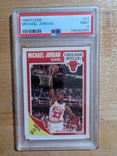1989-90 Fleer - Michael Jordan #21 PSA 9