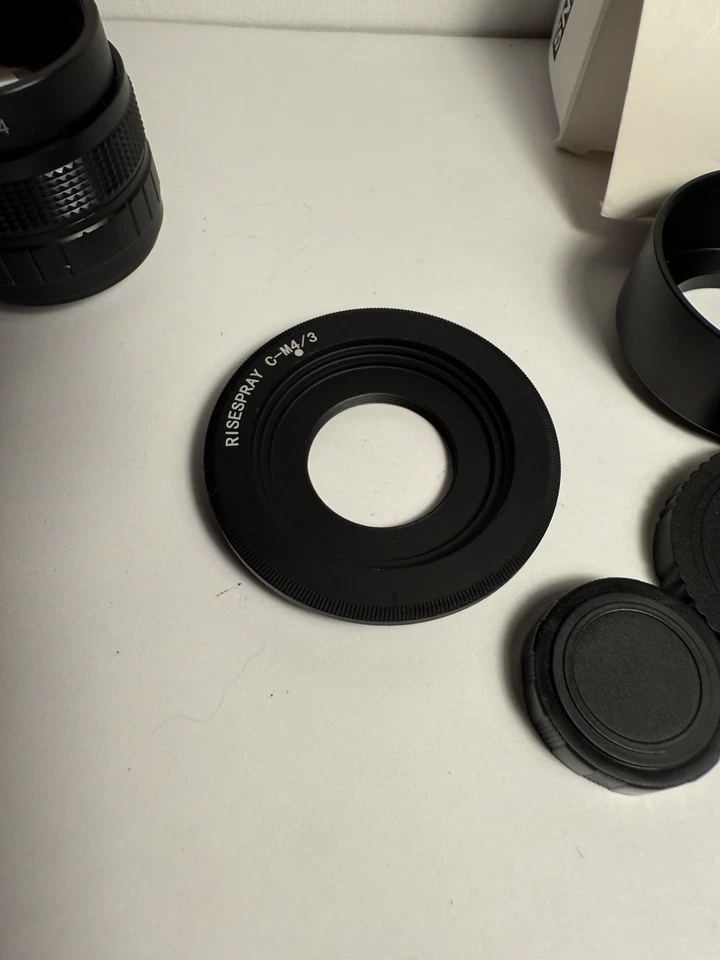 Lente de TV CFTV 50mm 1:1.4 2/3 - Imagem 4 de 4