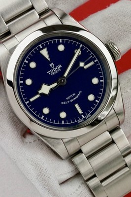 2020 TUDOR Black Bay 41 #79540  smiley  Blue Dial, With Papers