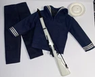 VTG HTF 64 GI JOE NAVY SHORE PATROL UNIFORM with M1 Gun