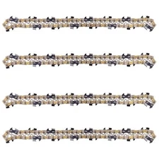 4 Saw Chains 3/8" 1.3mm 56TG 40cm Compatible with Dolmar Einhell Makita