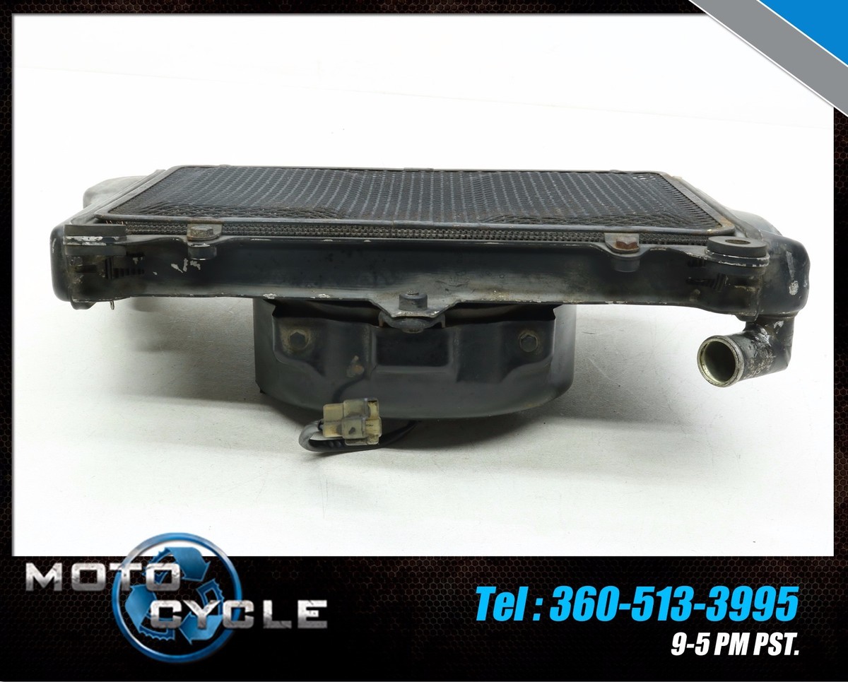 1984 84 KAWASAKI ZX9 ZX900 ZX 900 ZX9R GPZ RADIATOR AND FAN ENGINE